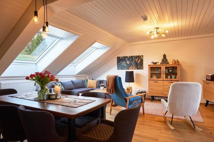 Appartement de vacances pour 8 personnes, avec vue et terrasse, animaux acceptés