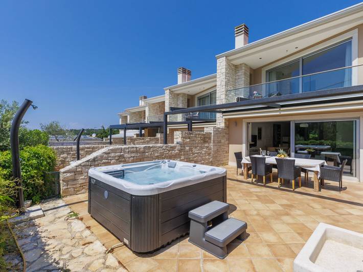 Ferienhaus für 6 Personen, mit Garten und Terrasse, mit Haustier