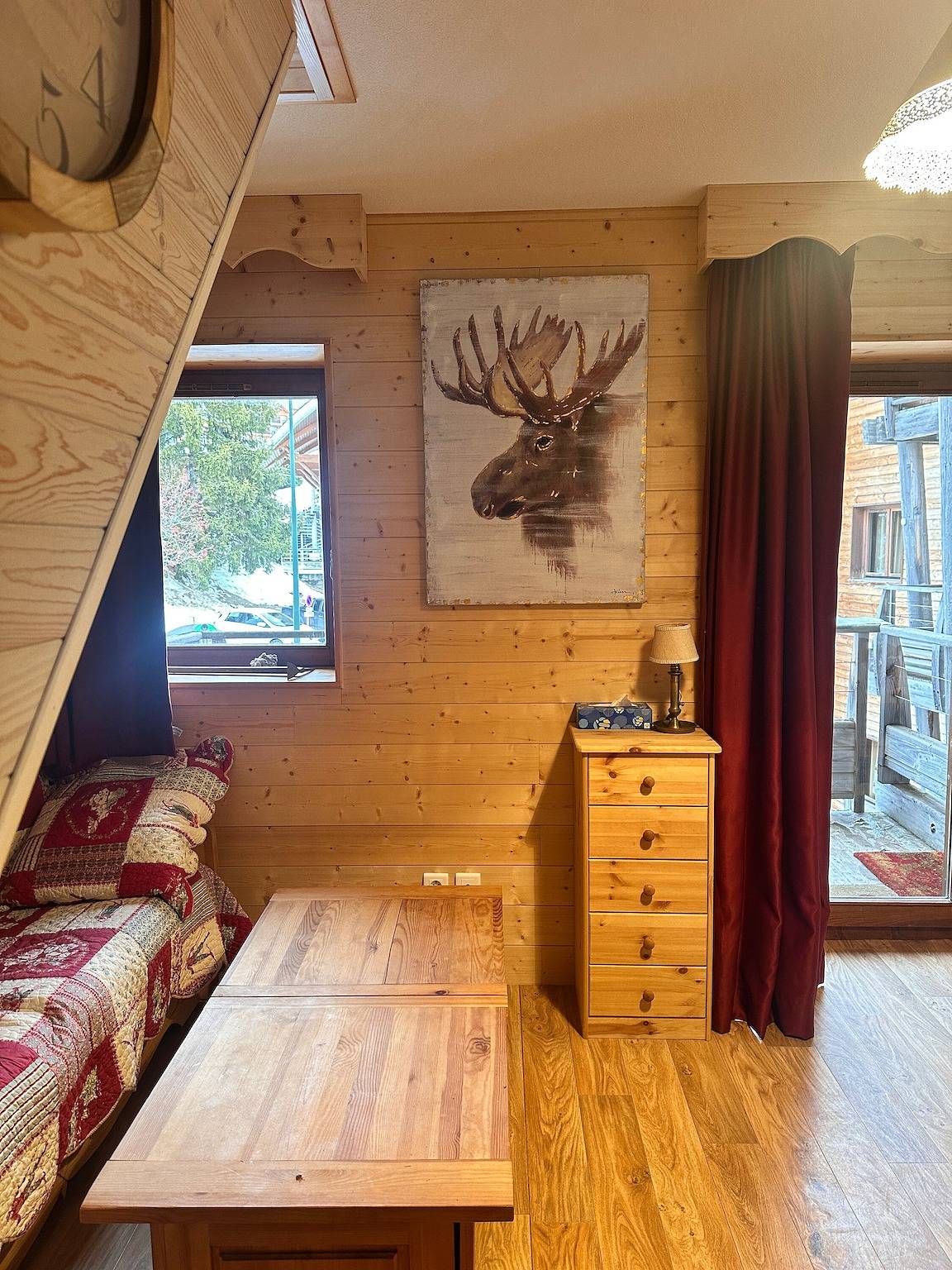 Apartamento entero, Dúplex para 4 en Les Balcons Du Recoin con Balcón, Chamrousse in Chamrousse, Parque Nacional de los Ecrins