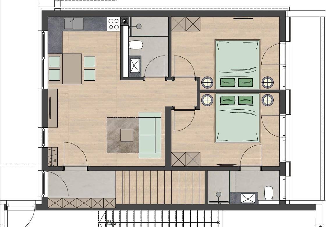 Ganze Wohnung, Two-Bedroom Apartment in Lechtaler Alpen, Flirsch
