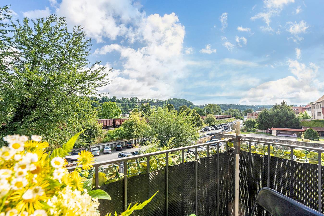 Ganze Wohnung, Ferienwohnung „Mein Gast“ mit Gemeinschaftsgarten, Balkon und Wlan in Pirna, Elbsandsteingebirge