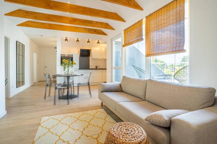 Vakantieappartement voor 4 personen, met terras in Hamburg