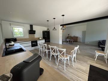 Gîte pour 10 personnes, avec terrasse et jardin à Le Porge