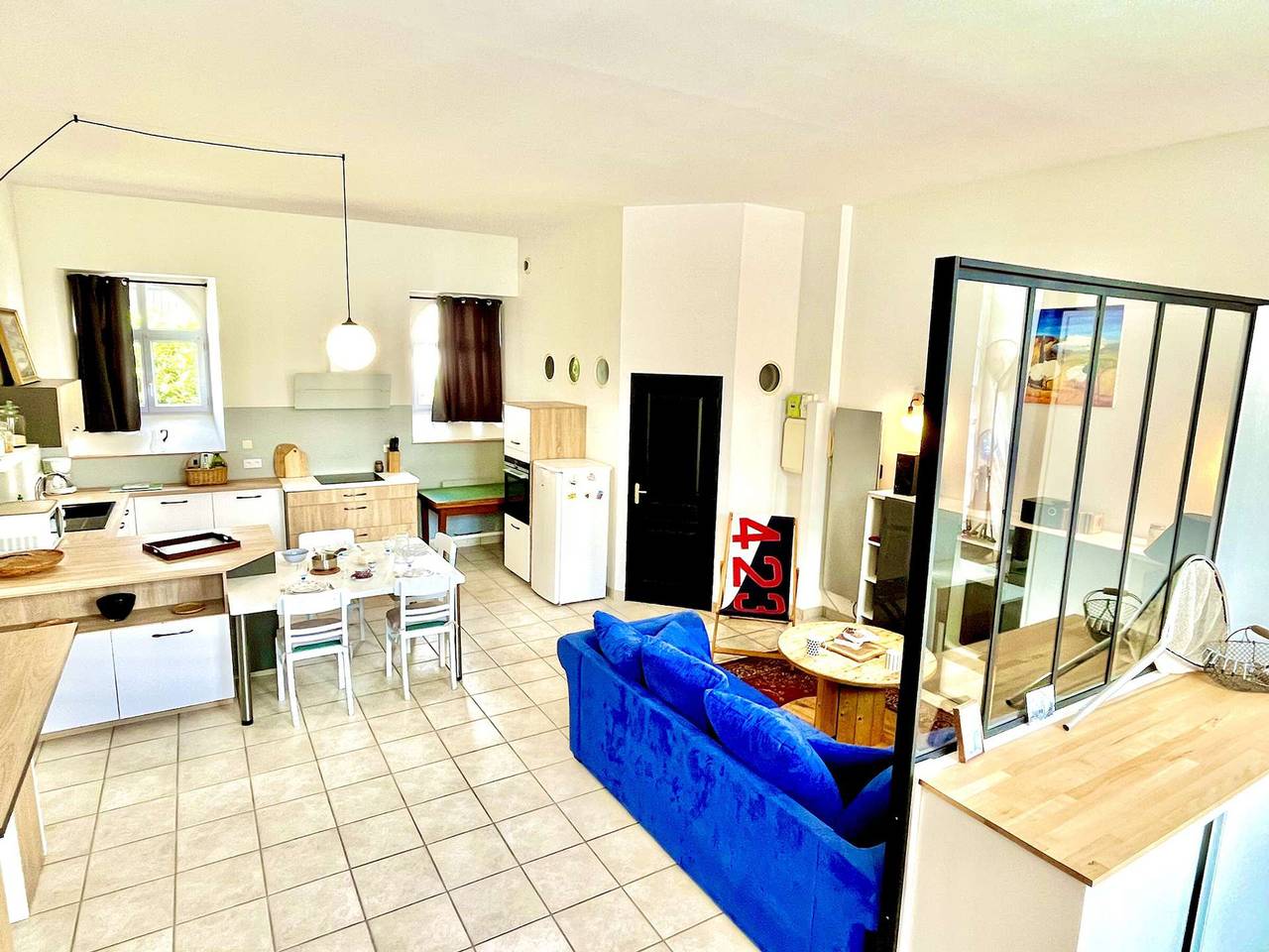 Ganze Wohnung, Étel - T3-Wohnung 82m² mit Privatparkplatz, haustierfreundlich in Étel, Côte des Mégalithes