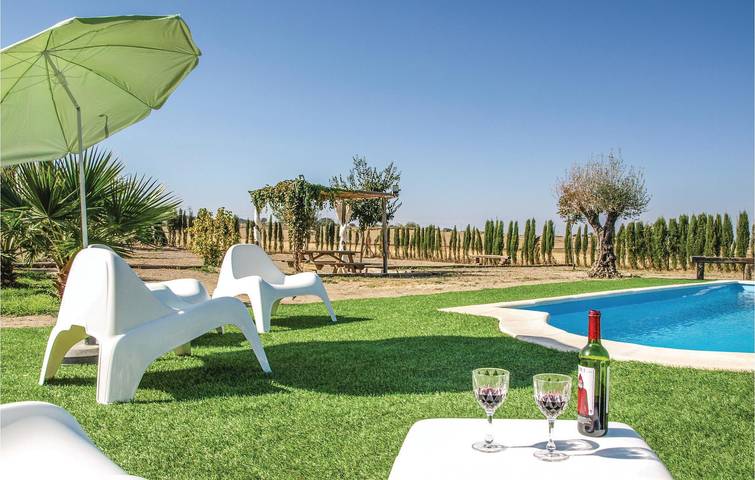 Klimatisierte 75qm Wohnung mit Pool & WiFi, 800m nach Alcaracejos in Villanueva del Duque, Córdoba Provinz