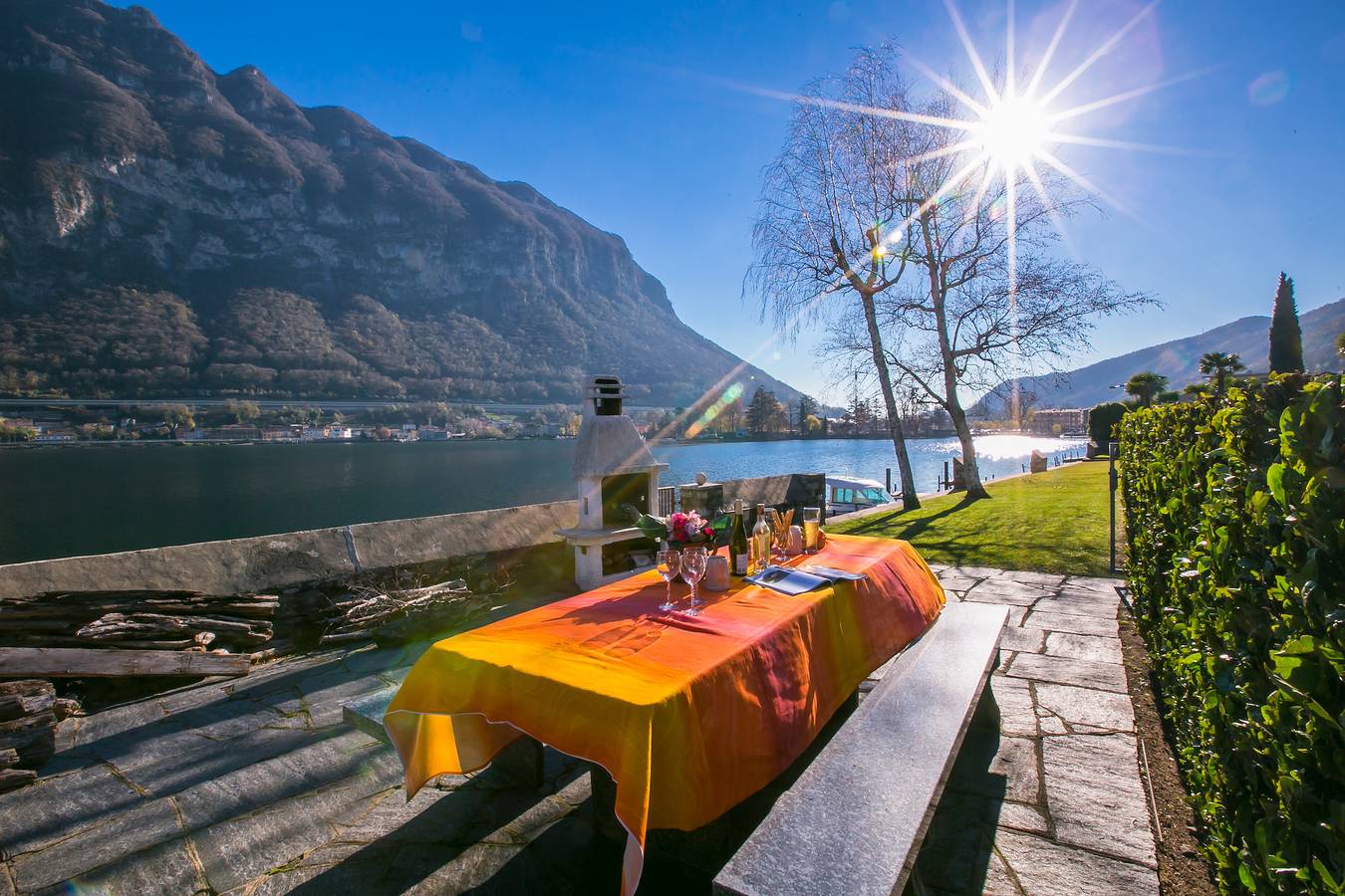 Vacation Rental for 4 Guests in Lake Lugano
