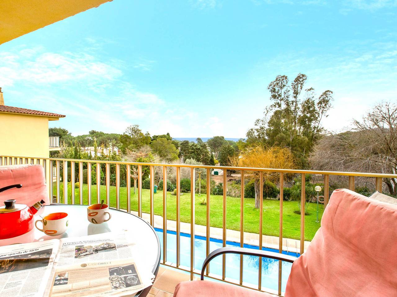 Geheel appartement, Llafranc: Appartement 5 Pers, Piscine, Parking, Proche Mer in Llafranc, Palafrugell