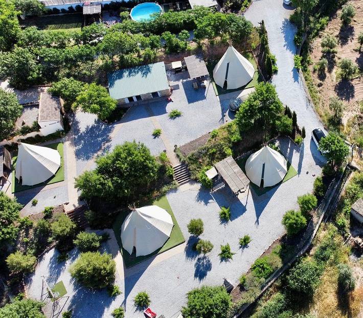 Tipi für 2 Personen, mit Terrasse und Garten sowie Pool in Andalusien - 2