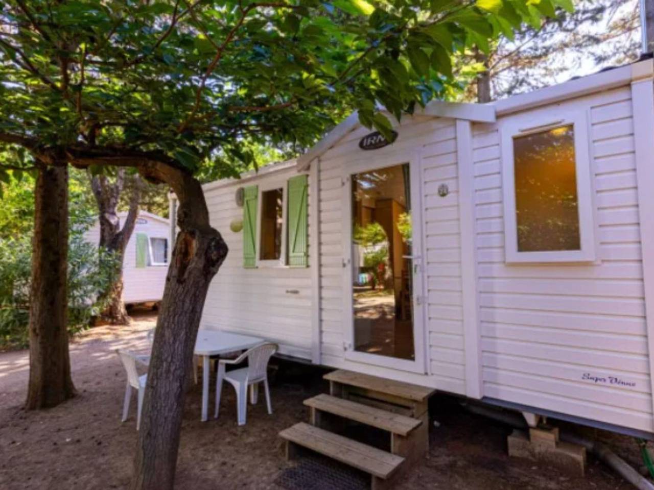 Mobilheim 3 Zimmer, 4 Pers., in der Nähe von Montblanc in Montblanc, Mittelmeerküste (Frankreich)