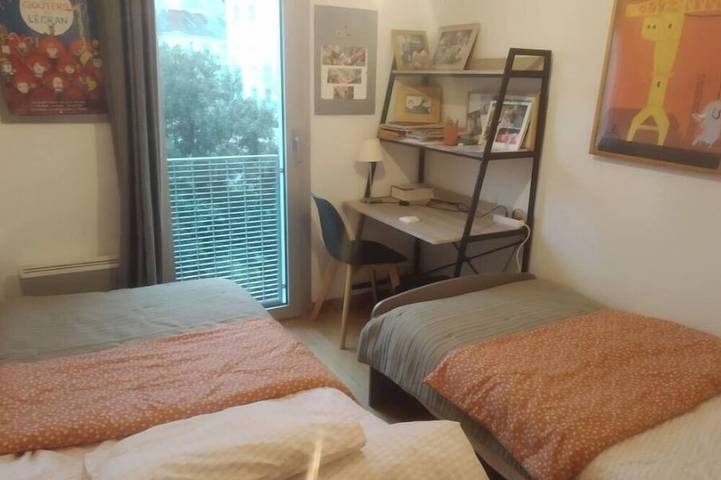 Gîte pour 4 personnes, avec balcon dans Les Machines de l’île - 2