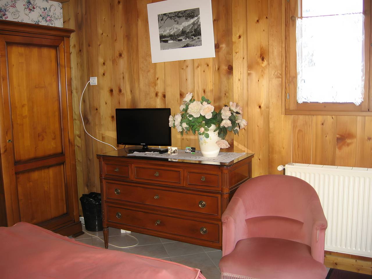Chambre d'hôtes 'Drus' avec Wi-Fi in Les Houches, Massif du Mont-Blanc