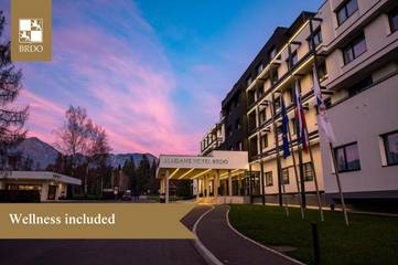 Hôtel pour 2 personnes, avec vue ainsi que sauna et jardin, animaux acceptés à Kranj