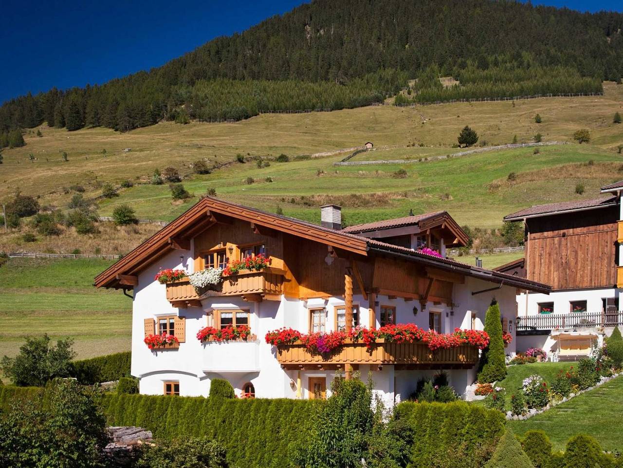 Haus Brigitte - Ferienwohnung Dreiländerblick in Nauderer Berge, Nauders