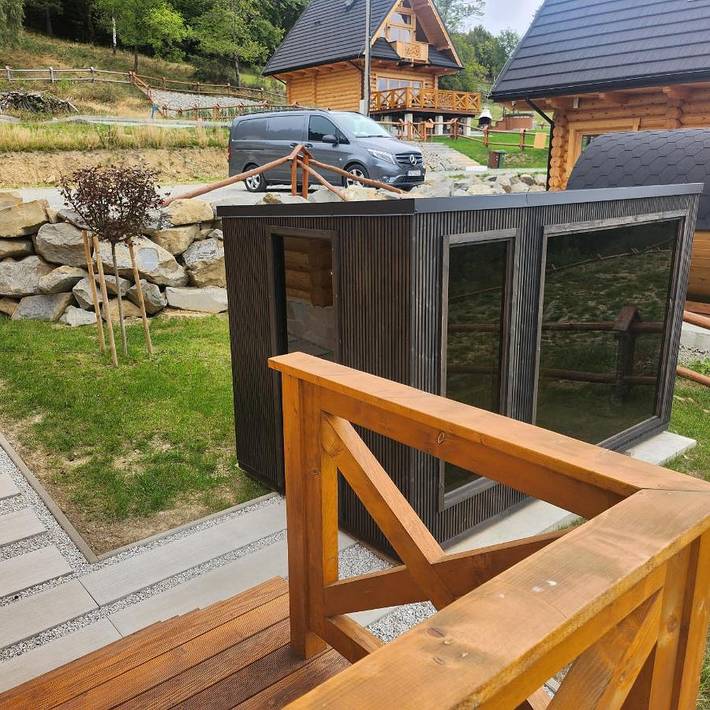 Location de vacances pour 6 personnes, avec vue ainsi que balcon et sauna à Stryszawa - 3