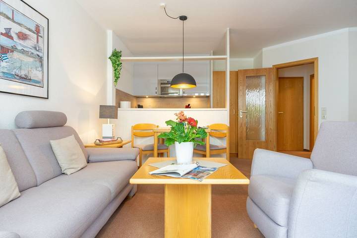 Ferienwohnung für 2 Personen, mit Balkon auf Norderney - 3