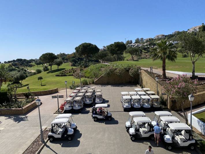 Maison de vacances pour 7 personnes, avec Vue sur l’océan et Balcon ainsi que Terrasse et Jardin dans La Cala Golf
