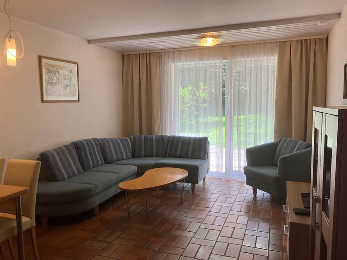 Ferienwohnung für 4 Personen, mit Balkon und Garten sowie Sauna in Warstein