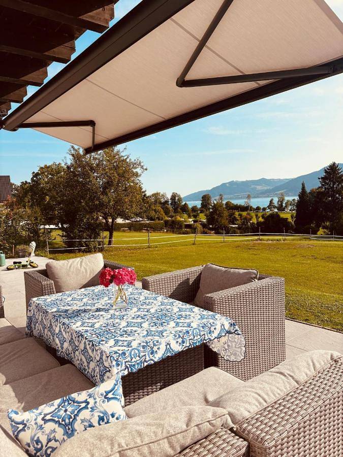 Ferienhaus für 8 Personen, mit Ausblick und Seeblick sowie Garten am Attersee - 3