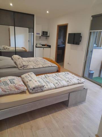 Gîte pour 3 personnes, avec jardin à Saint-André