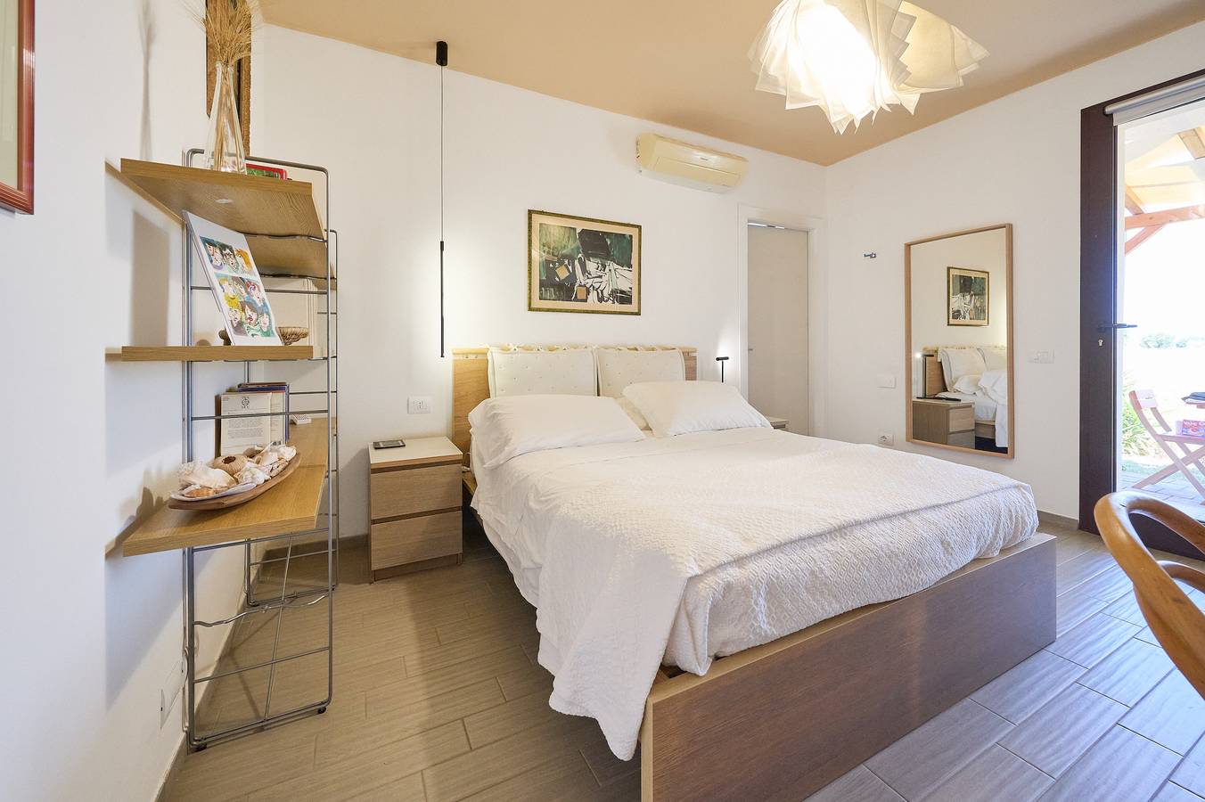 Habitación 'Bambù' con terraza compartida, Wi-Fi y aire acondicionado in Riotorto, Costa Etrusca