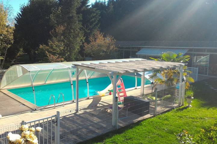 Gîte pour 6 personnes, avec jardin et jacuzzi
