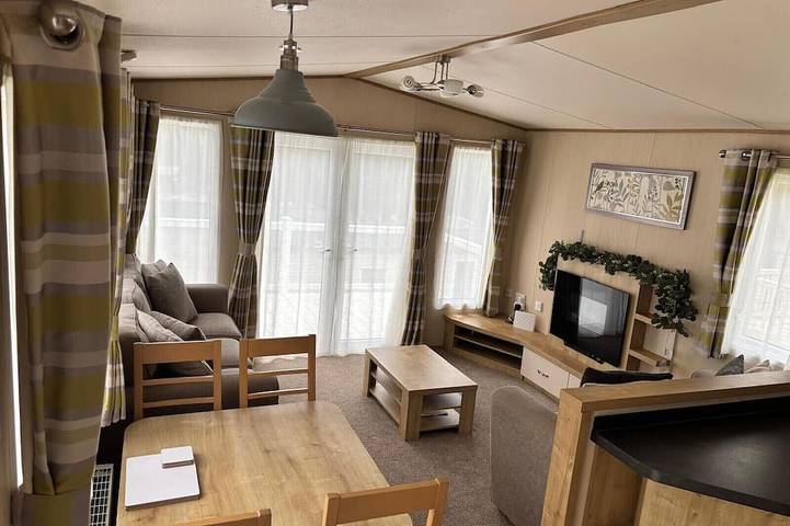 Static caravan for 6 people in North East England