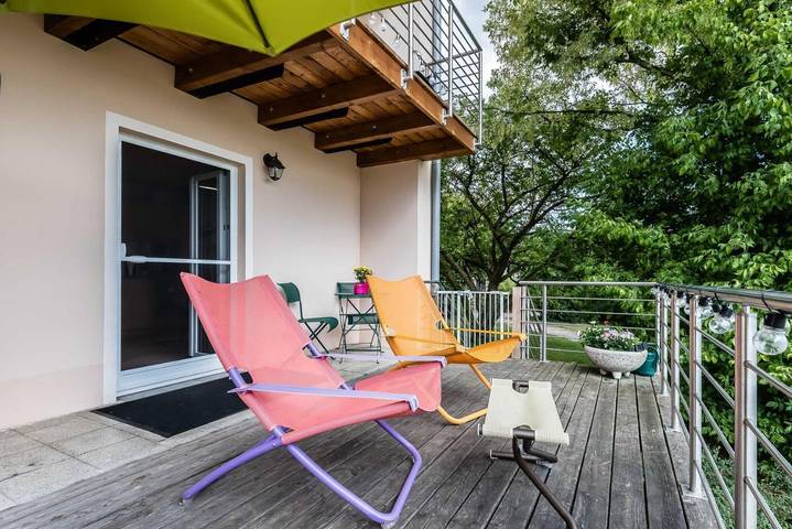 Ferienwohnung für 2 Personen, mit Terrasse und Garten in Edling