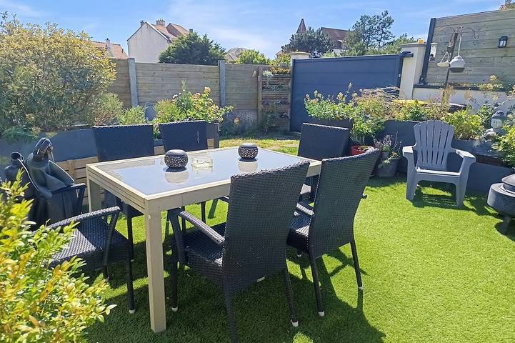 Chambre d’hôte pour 4 personnes, avec Jardin à Ambleteuse