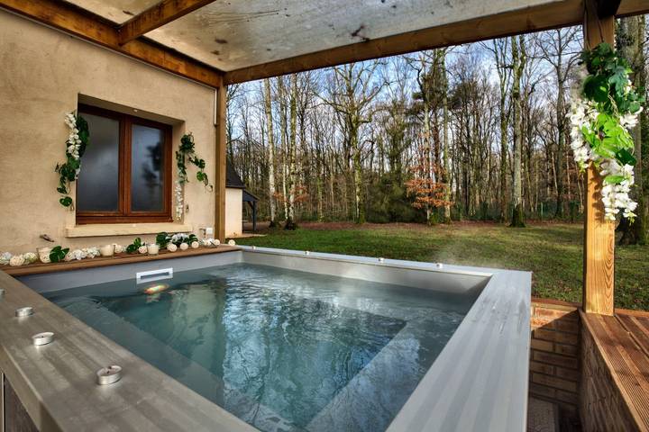 Location de vacances pour 30 personnes, avec piscine ainsi que jardin et sauna, animaux acceptés dans Longny-les-Villages - 3