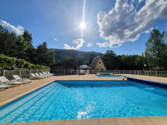 Camping pour 5 personnes, avec Vue