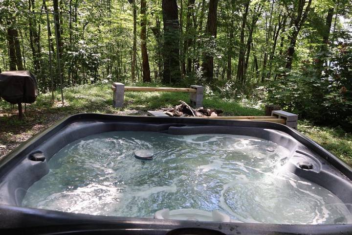 Location de vacances pour 8 personnes, avec terrasse ainsi que vue sur le lac et vue, animaux acceptés dans Almond (Caroline du Nord) - 2
