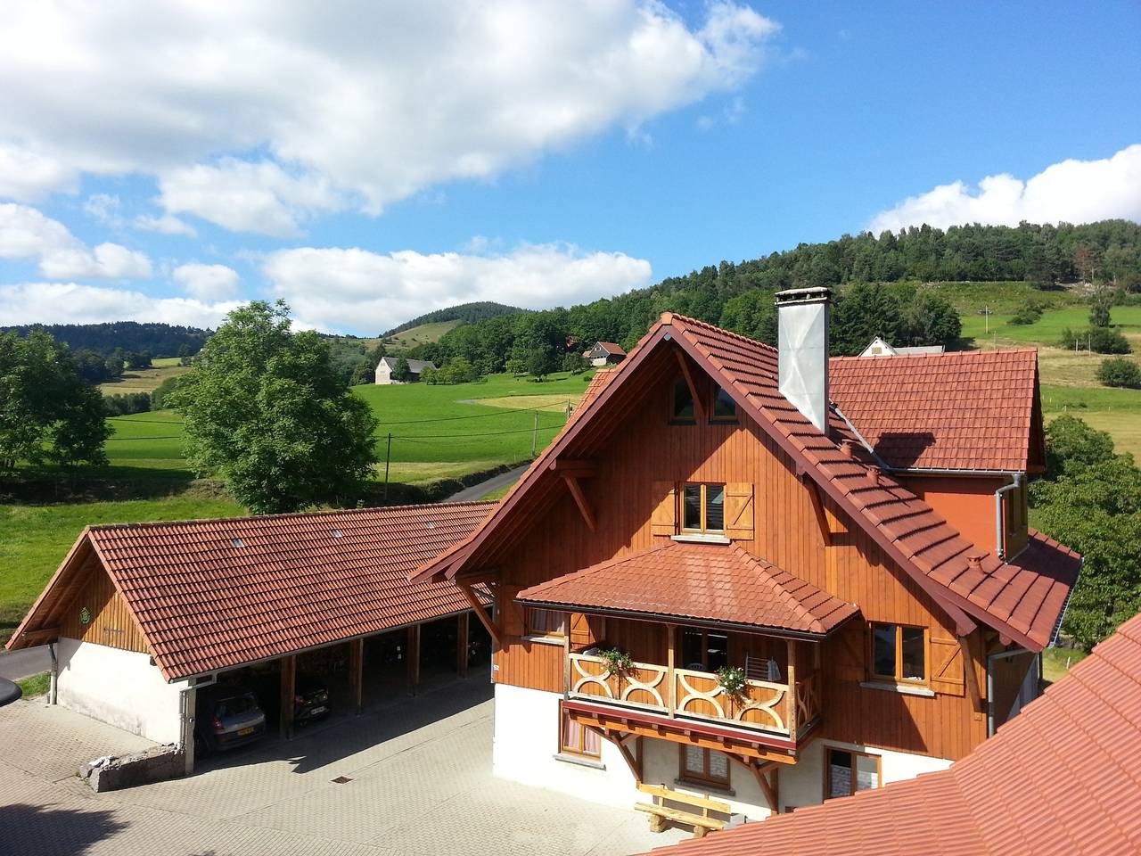 Ganze Wohnung, Gemütliche Wohnung in Soultzeren mit Bergblick in Soultzeren, Regionaler Naturpark Belchen der Vogesen