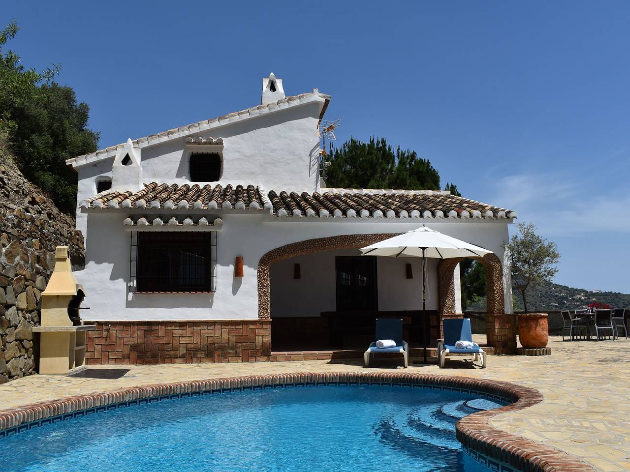Finca Ventorillo mit privatem Pool in Cómpeta, Costa del Sol