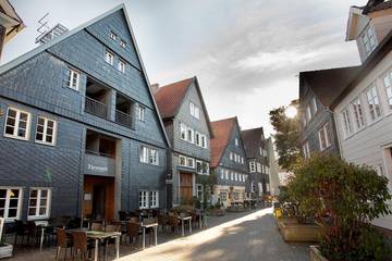 Location de vacances pour 6 personnes, avec balcon à Detmold