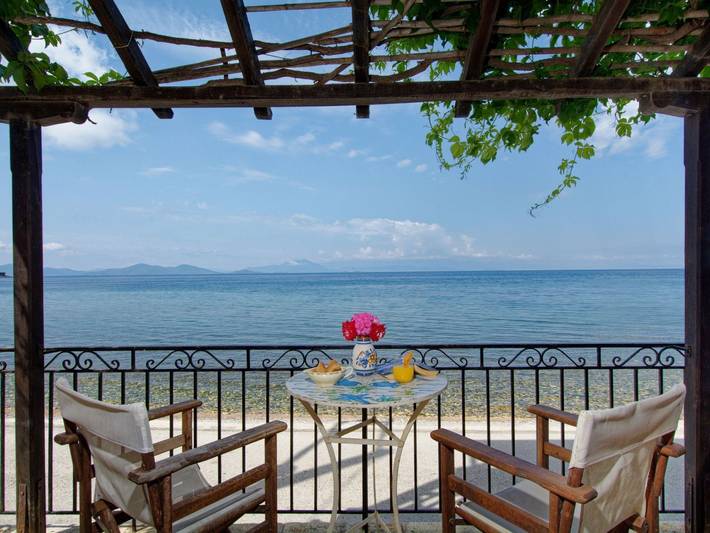 Ferienhaus für 4 Personen, mit Balkon am Pilion