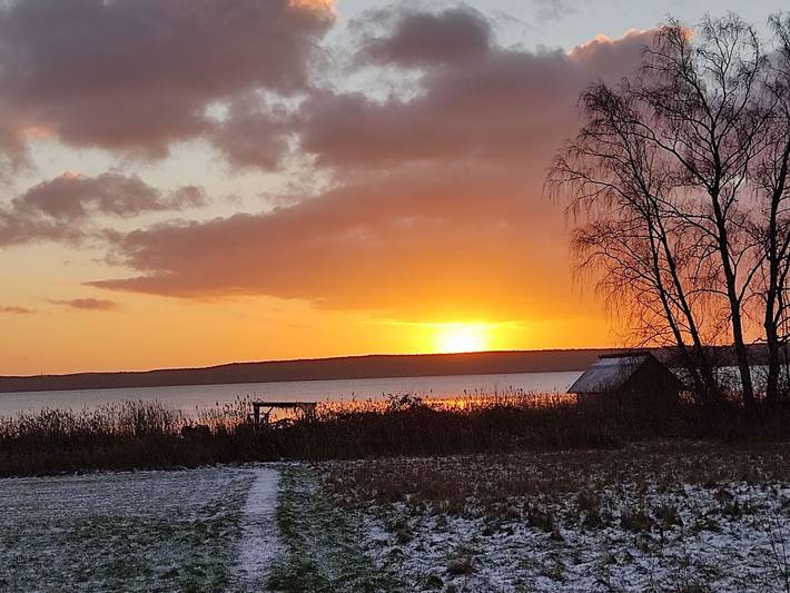 Ferienhaus für 7 Personen, mit Balkon und Terrasse sowie Garten und Seeblick in Plau am See