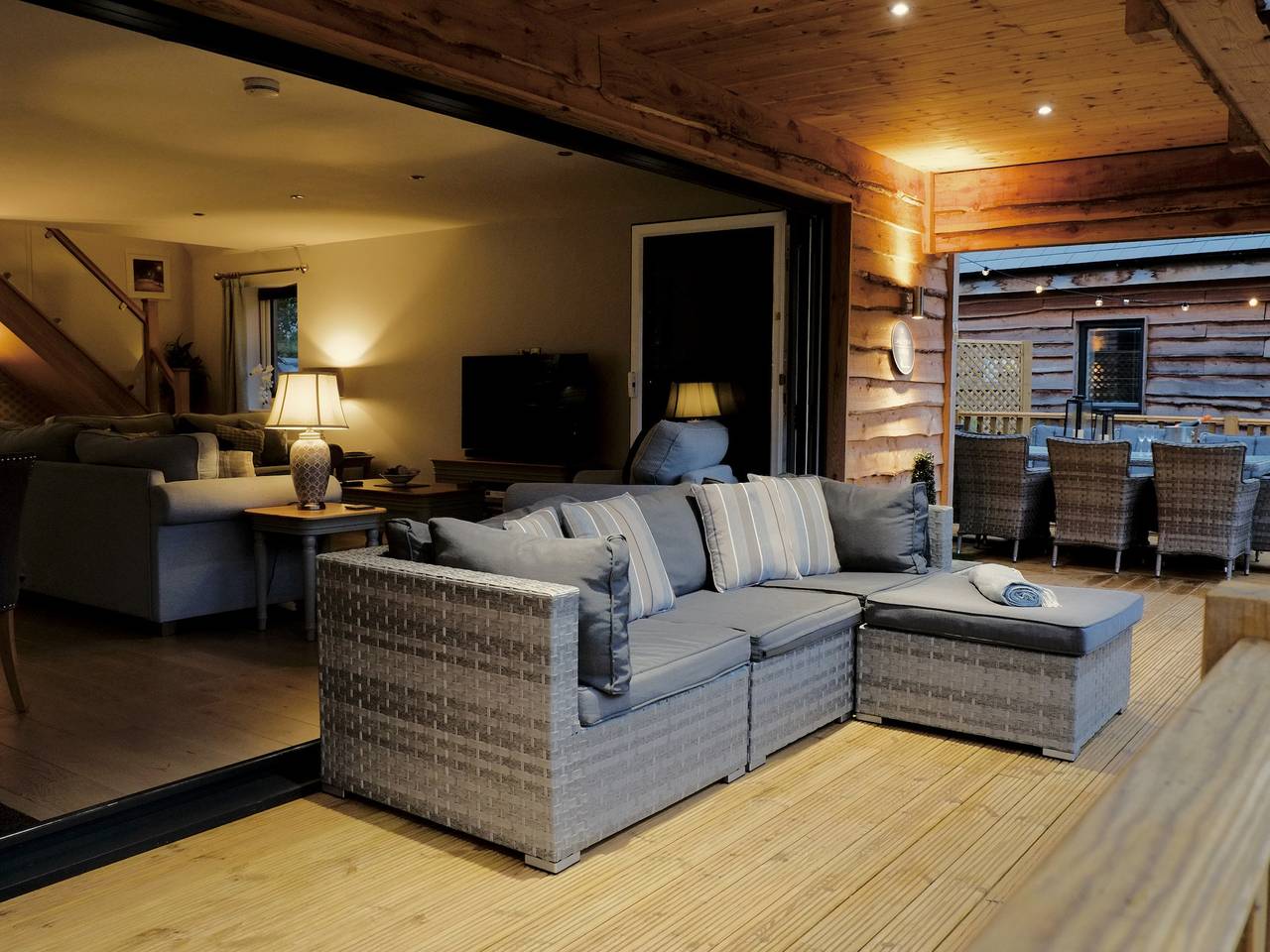 Lake View Lodge in Thorpe on the Hill, Lincolnshire