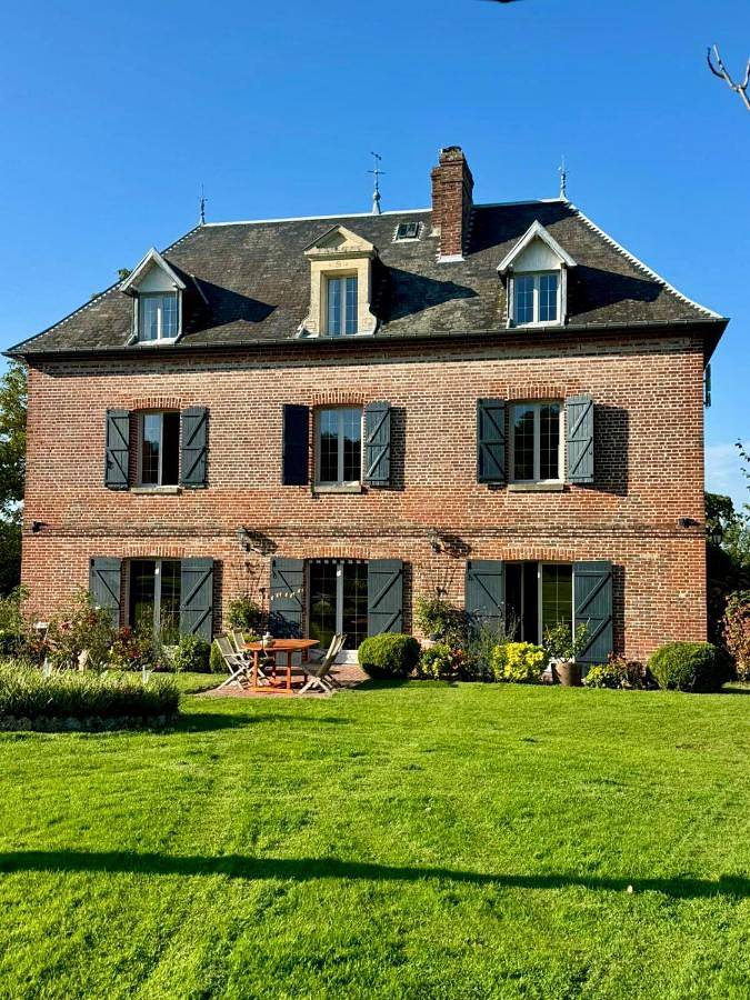 Location de vacances pour 6 personnes, avec jardin ainsi que piscine et vue à Manneville-la-Raoult - 4