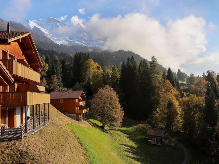 Gîte pour 8 personnes, avec jardin et balcon à Lauterbrunnen - 4