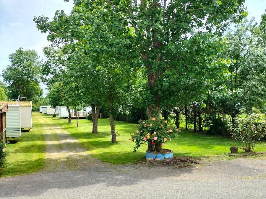 Camping Au Vent des Marais - Mobilhome 4 personas - Tipo A in Longeville-sur-Mer, Vandea