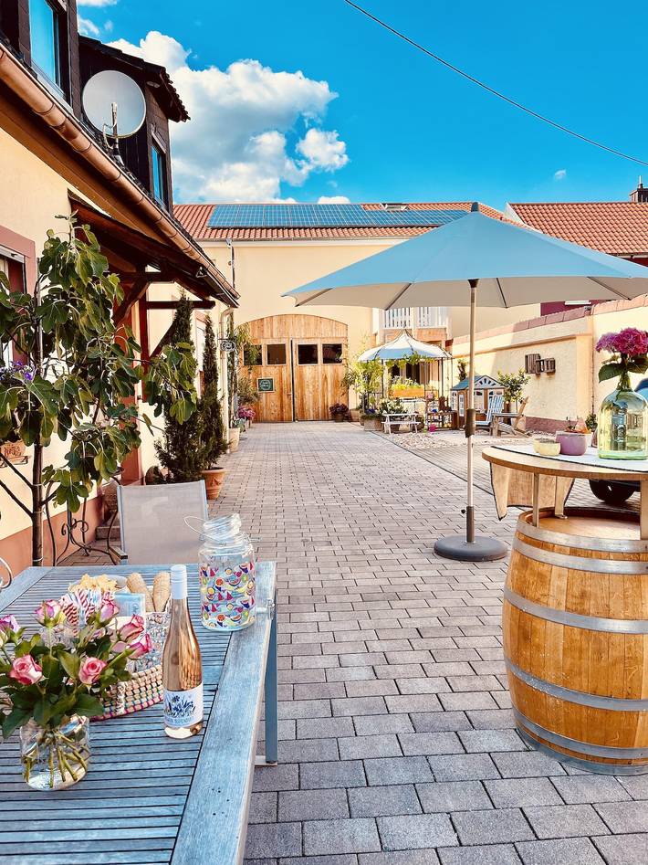 Ferienhaus für 2 Personen, mit Terrasse