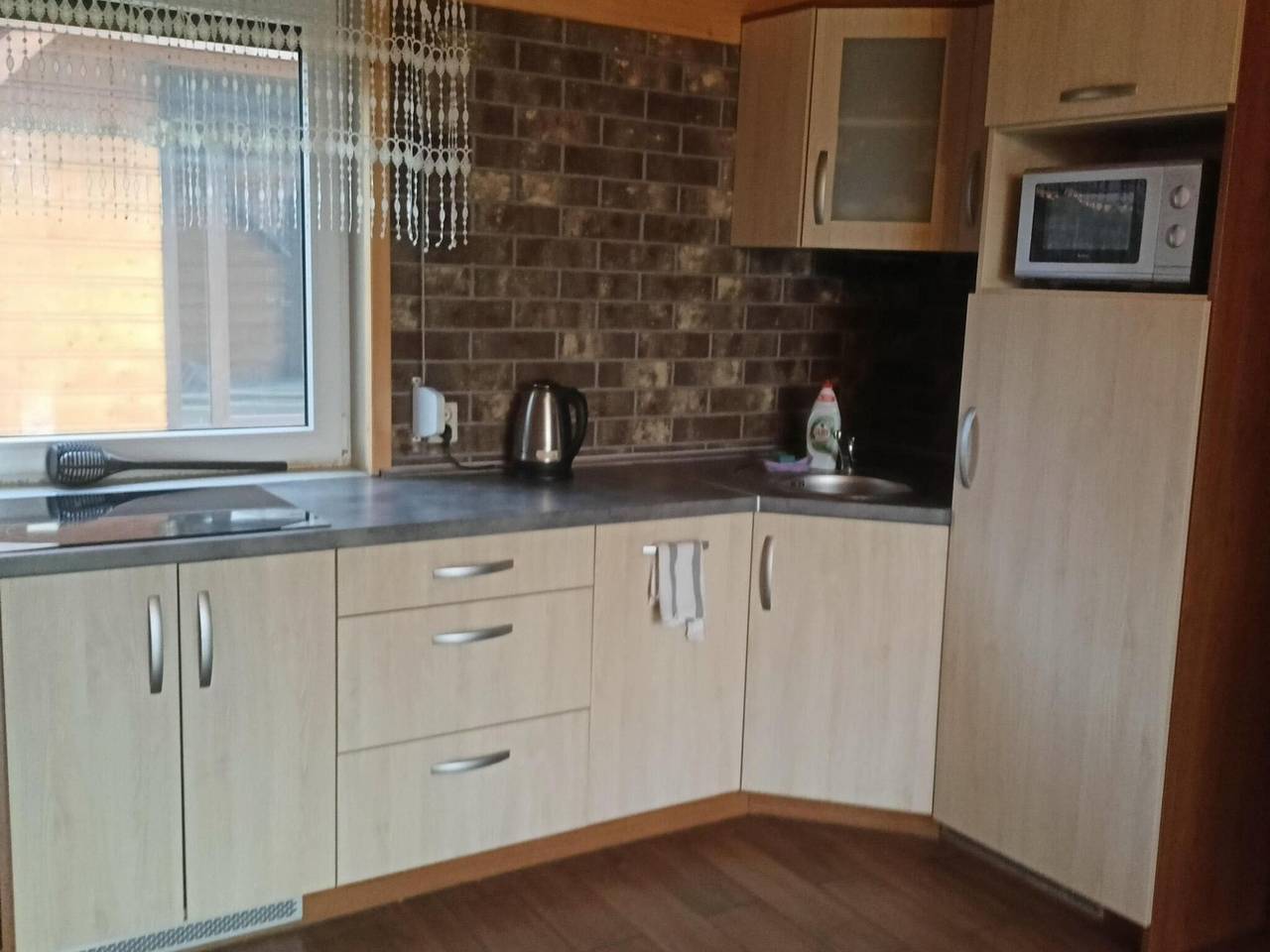 A luxury home on the shore of the lake. Living room with fireplace, 2 bedrooms. in Województwo lubuskie