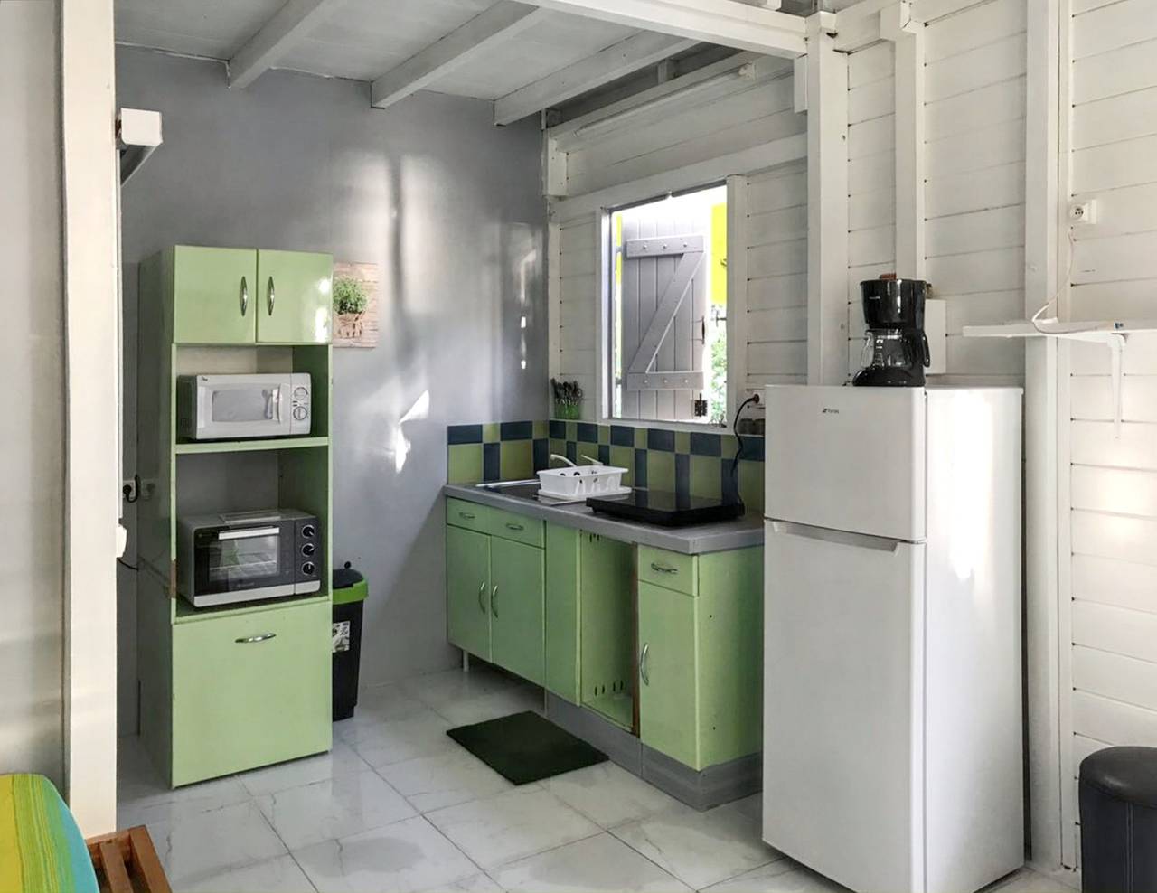 Apartamento entero, Apartamento acogedor en Le Carbet con balcón y vista al mar - 70 m² in Le Carbet, Martinica