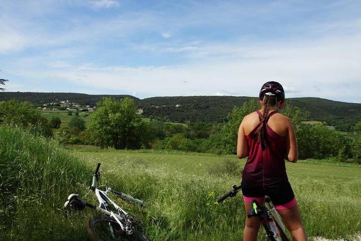 Gîte pour 2 personnes, avec vue ainsi que jardin et piscine, animaux acceptés à Goudargues - 3