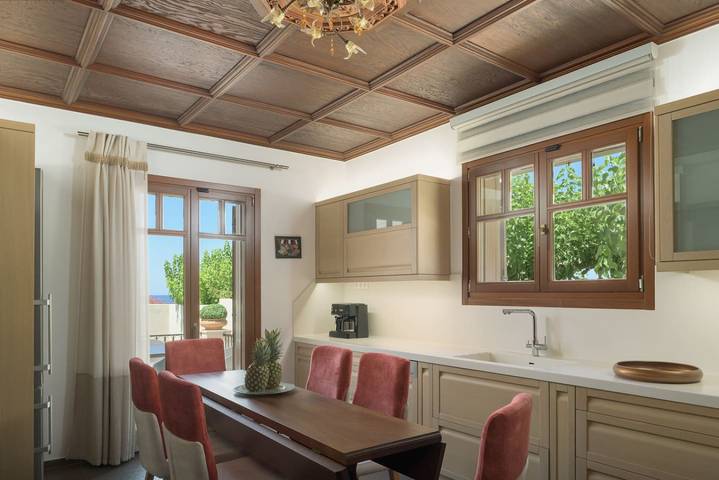 Ferienhaus für 9 Personen mit Balkon in Pigianos Kampos, Rethymno und Umgebung