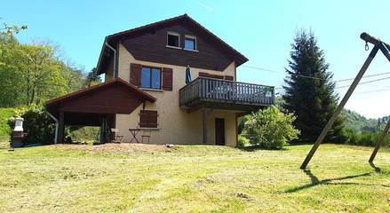 Chalet pour 4 personnes, avec vue et jardin, adapté aux familles à Ventron