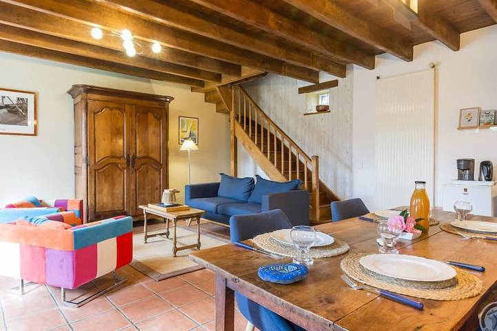Gîte pour 4 personnes, avec Jardin