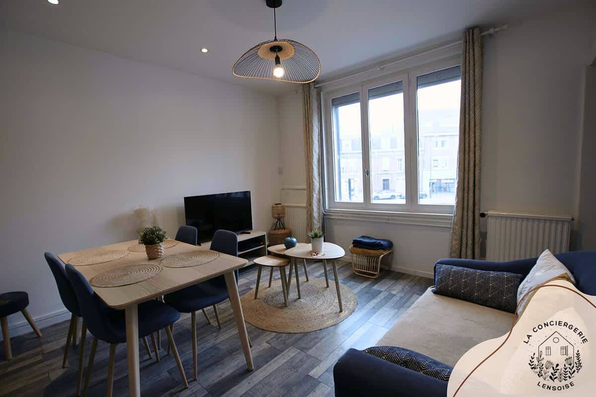 Maison de vacances pour 4 personnes in Lens, Région de Lens