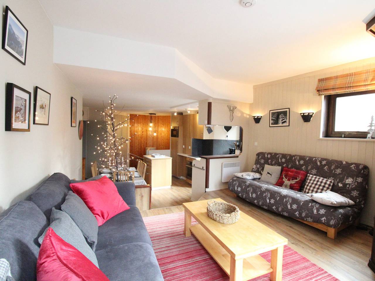 Ganze Wohnung, Gemütliche 3-Zimmer-Wohnung, 6 Pers, Avoriaz, Wlan inklusive in Morzine, Les Portes du Soleil