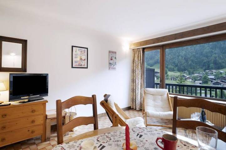Gîte pour 4 personnes, avec balcon dans Office De Tourisme Des Contamines Montjoie
